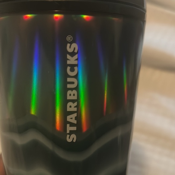 𝅺STARBUCKS 2021 Venti Cold Cup green/grey Plastic 24oz - Picture 3 of 6